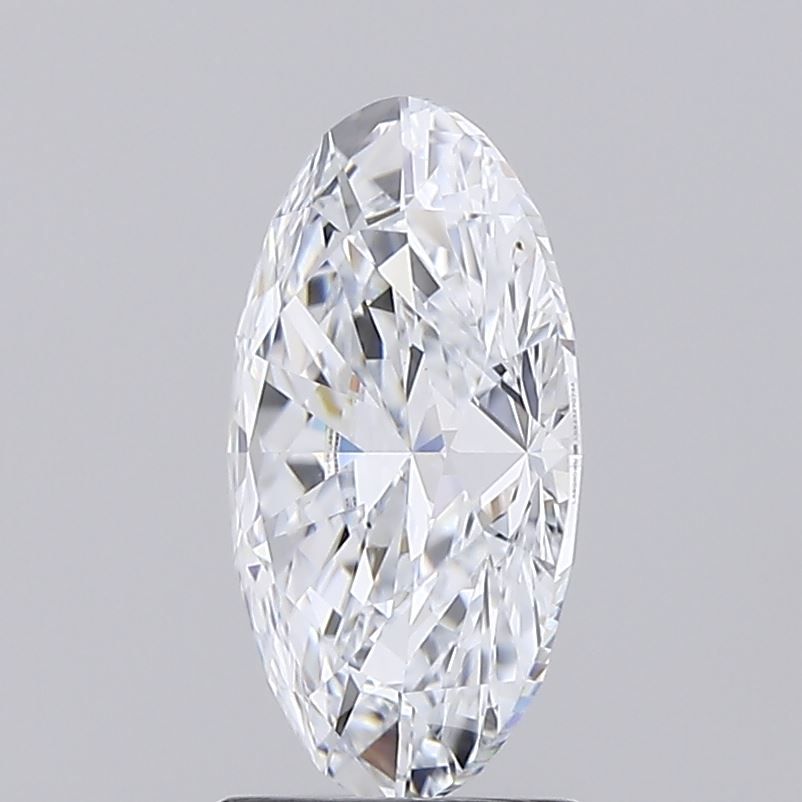 2.69 Carat oval Lab Grown Diamond Front View