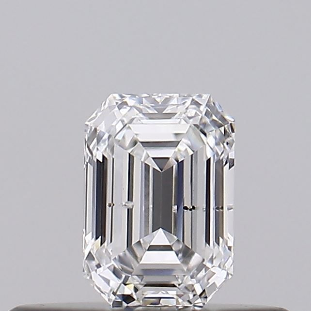 0.26 Carat D SI2 Emerald Diamond