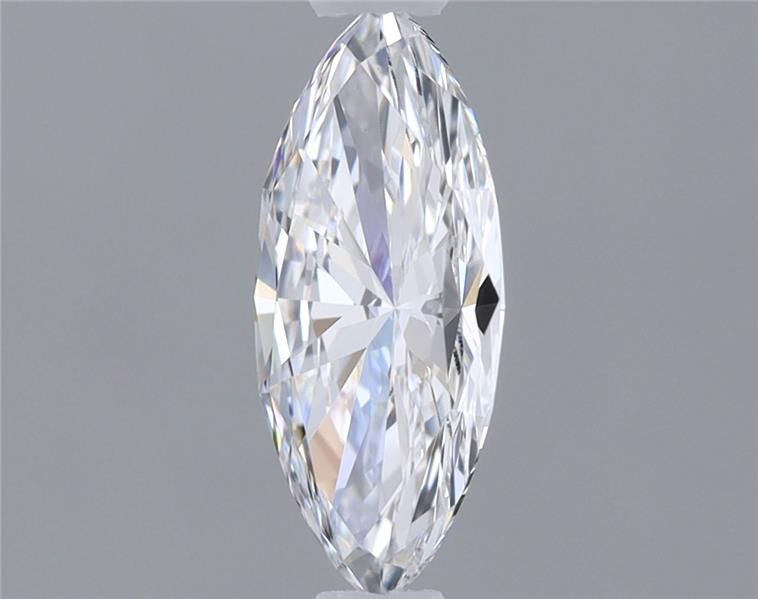0.50 Carat marquise Lab Grown Diamond Front View