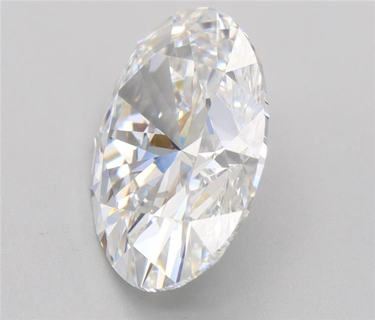 2.69 Carat oval Lab Grown Diamond Front View