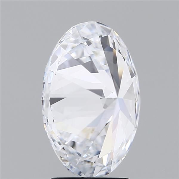 2.63 Carat oval Lab Grown Diamond Front Image