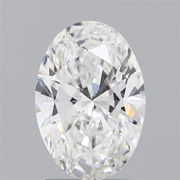 2.01 Carat oval Lab Grown Diamond Front View