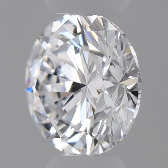 0.50 Carat round Lab Grown Diamond Front View