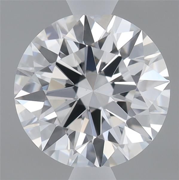 0.51 Carat round Lab Grown Diamond Front View