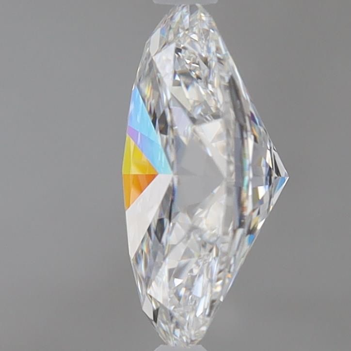 1.03 Carat oval Lab Grown Diamond Front View