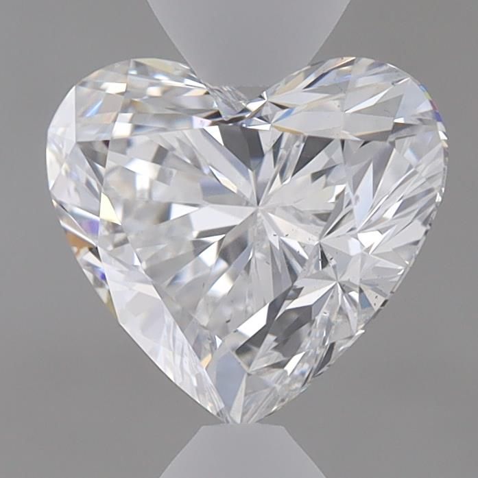 1.02 Carat heart Lab Grown Diamond Front View
