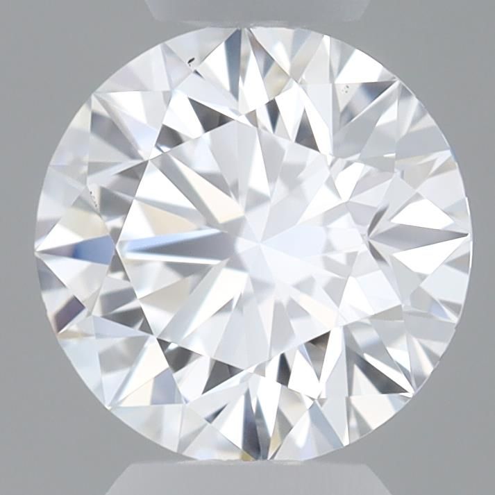 0.54 Carat round Lab Grown Diamond Front View