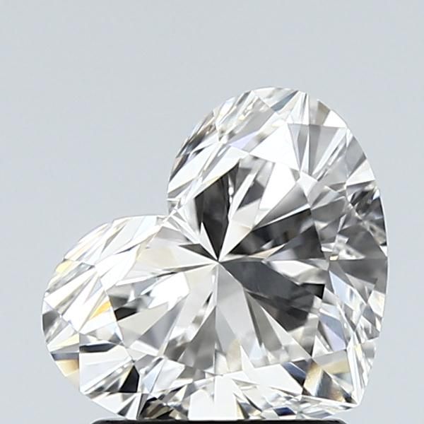 Heart 1.51ct F VS1 diamond