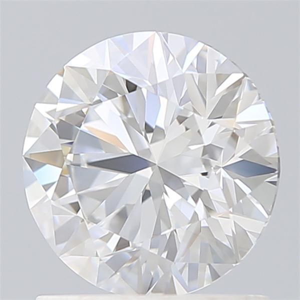 1.23 Carat round Lab Grown Diamond Front Image