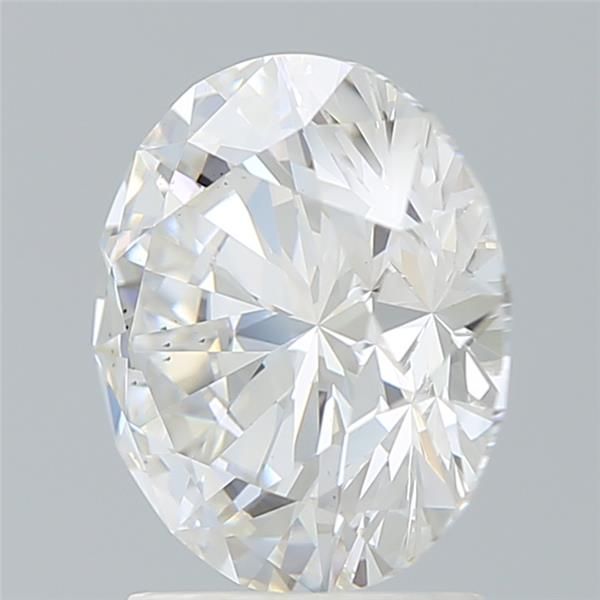 2.71 Carat round Lab Grown Diamond Front View