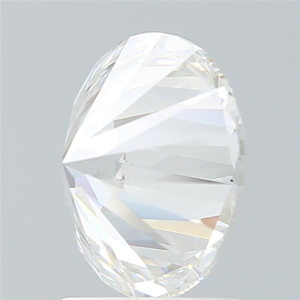 2.62 Carat round Lab Grown Diamond Front View
