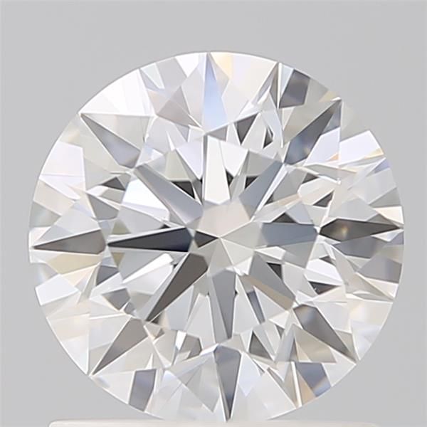 1.21 Carat round Lab Grown Diamond Front View