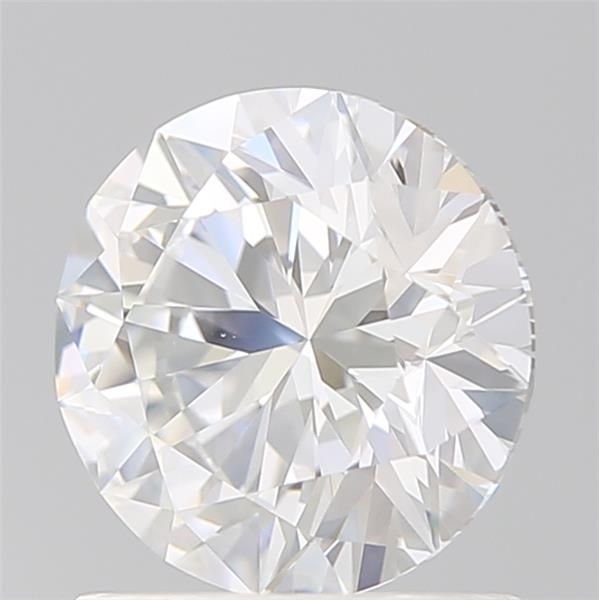 1.21 Carat round Lab Grown Diamond Front View