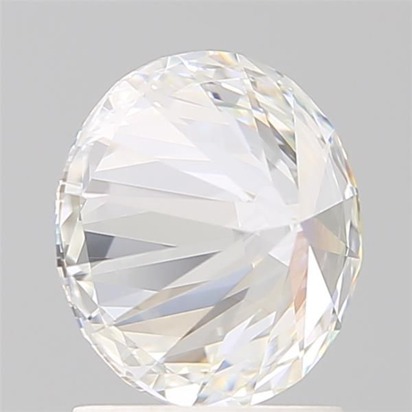 2.01 Carat round Lab Grown Diamond Front View