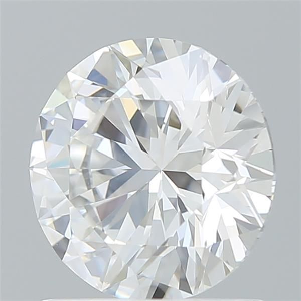 1.24 Carat round Lab Grown Diamond Front View