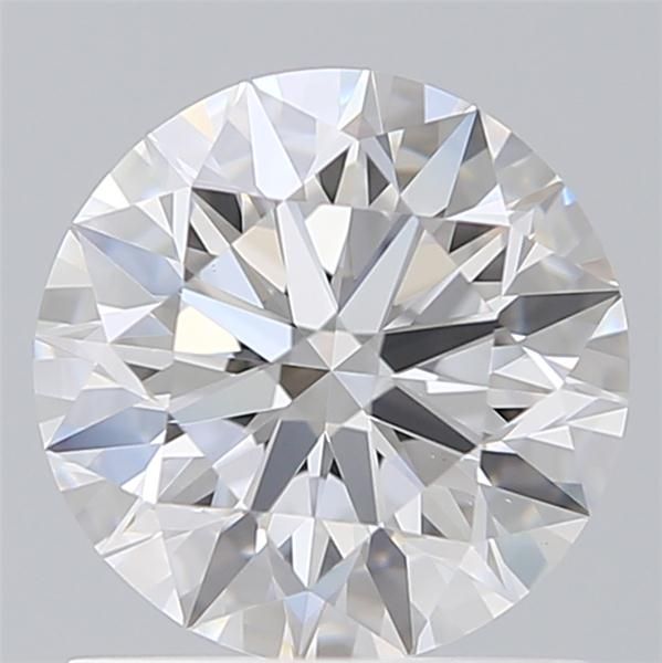 1.21 Carat round Lab Grown Diamond Front View