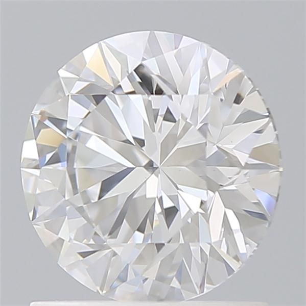1.23 Carat round Lab Grown Diamond Front View