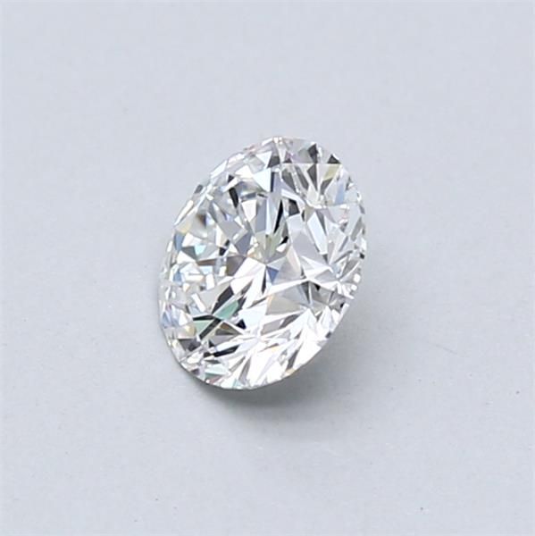 0.51 Carat round Lab Grown Diamond Front View