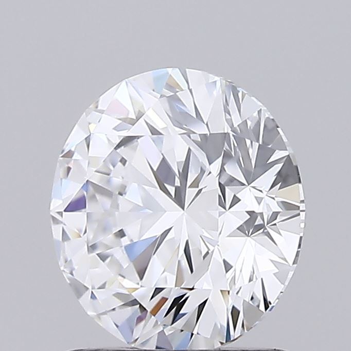1.21 Carat round Lab Grown Diamond Front View