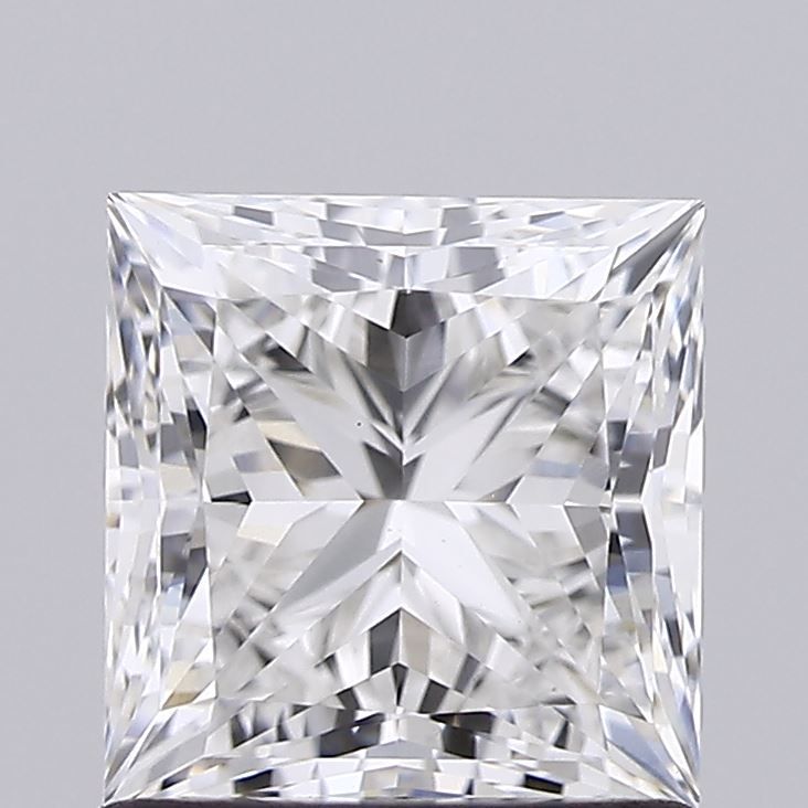 Diamant Princesse 1.35 ct - Couleur F - Pureté VVS2