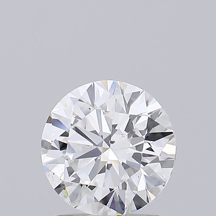 1.42 Carat round Lab Grown Diamond Front View