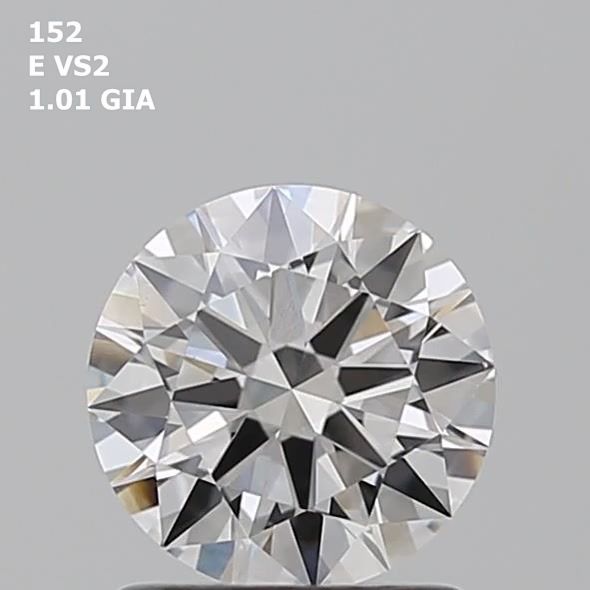 1,01 ct Okrągły diament naturalny