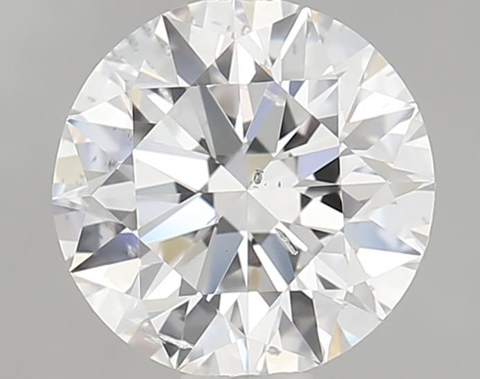 1.50 Carat round Lab Grown Diamond Front View
