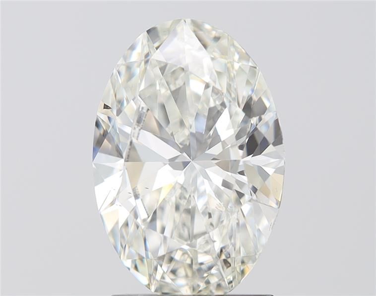 2.01 Carat oval Lab Grown Diamond Front View