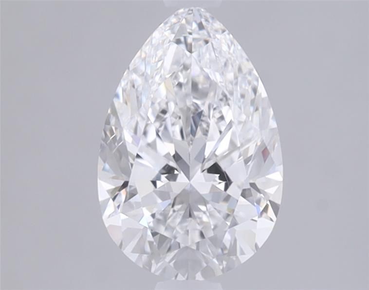 1.22 Carat pear Lab Grown Diamond Front Image