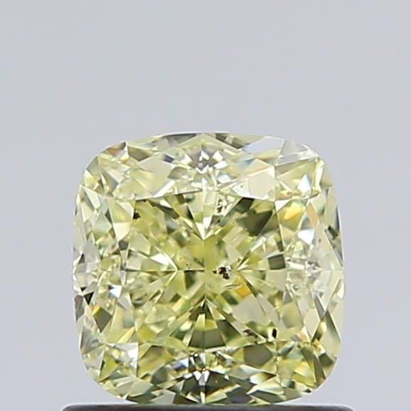 1.04-carat cushion diamond with null color, Good cut, and SI1 clarity.