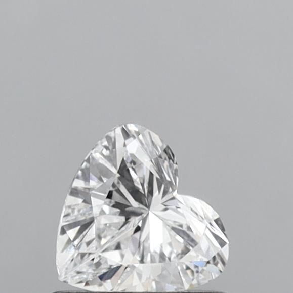 0.52 Carat heart Lab Grown Diamond Front Image