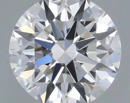 IGI 0.19 Ct D VVS2 Ideal Cut Round Diamond