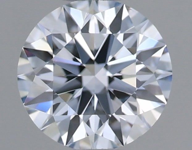 Actual 0.46 carat G Round lab-grown diamond