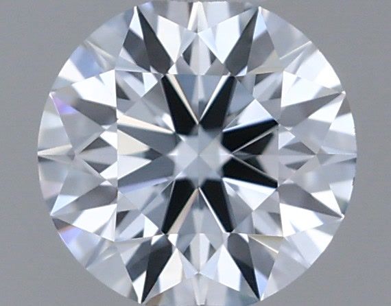Actual 0.31 carat Fancy Light Blue Round lab-grown diamond