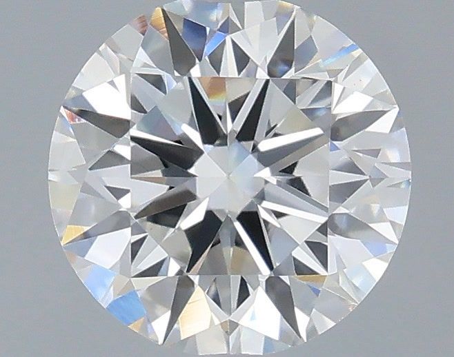 Actual 1.27 carat E Round lab-grown diamond