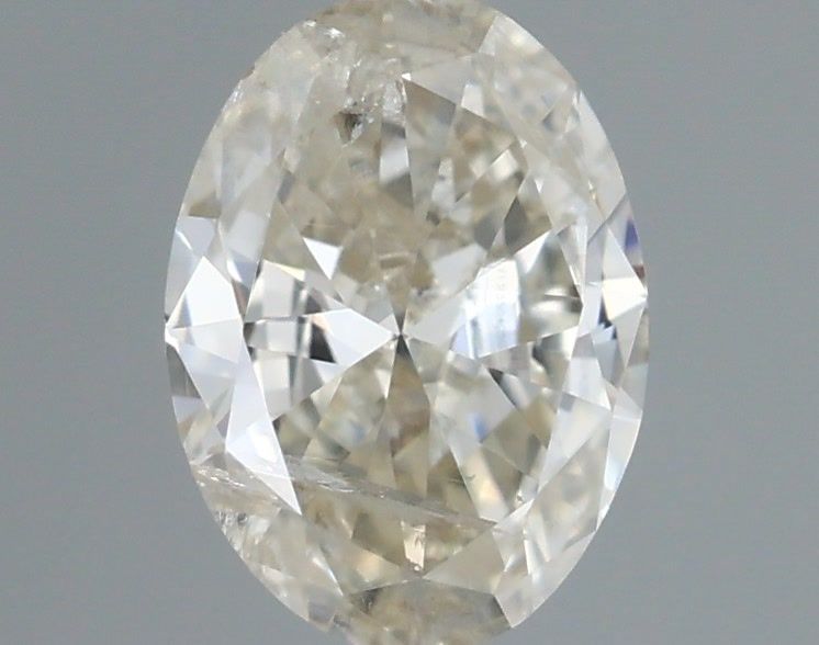 0.23 Karat Oval Form Natürlicher Diamant