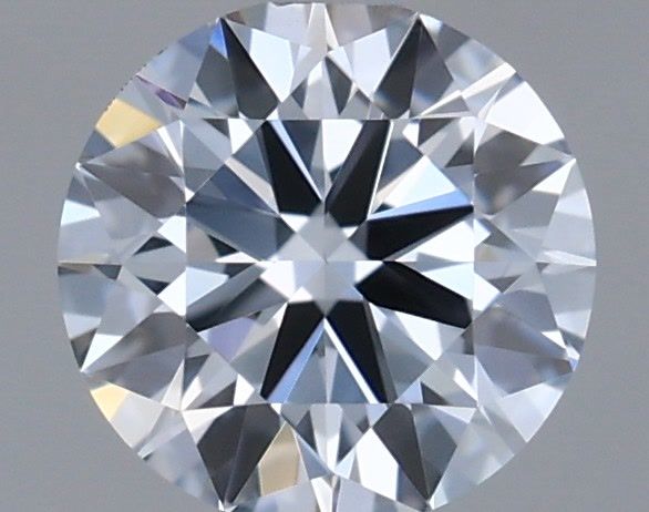 Actual 0.3 carat J Round lab-grown diamond