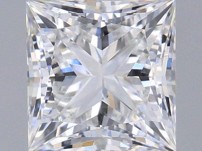 1.00 Carat Princess Lab Diamond