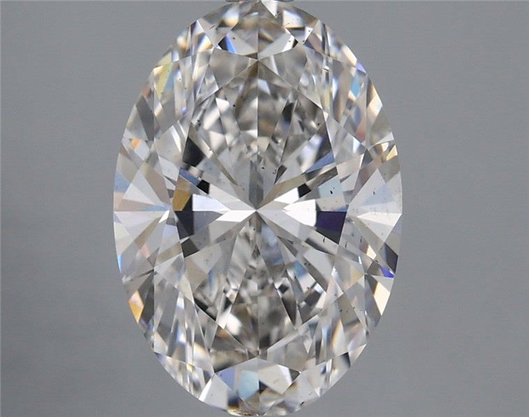 3.21 ct. oval Lab Grown Diamond front image