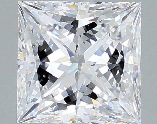 2.01ct Princess D - VVS2 - Excellent cut - LD370950