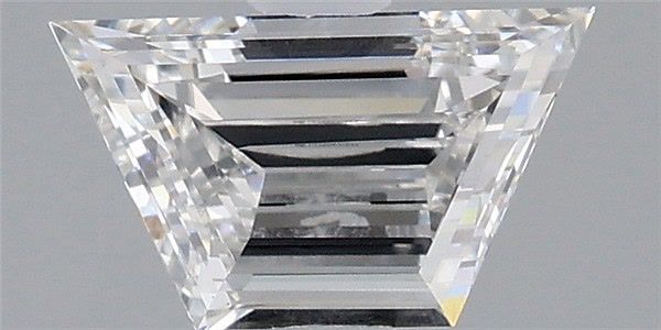 0.79 ct Trapezoid lab grown diamond E VVS2