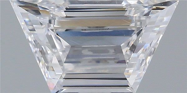 0.82 ct Trapezoid lab grown diamond D VS1